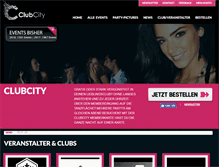 Tablet Screenshot of clubcity.ch